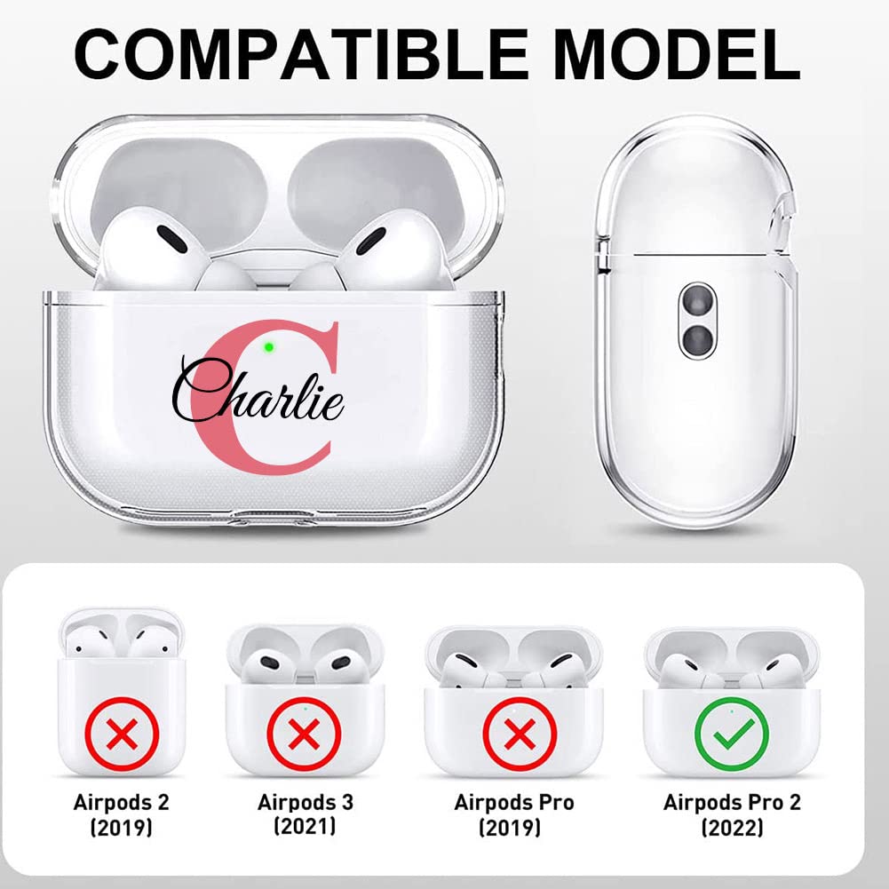 Custom Name AirPods Case for Apple AirPod Pro 2 2022 Personalized